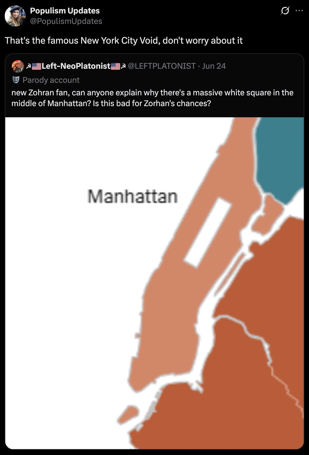 Going to the Void on a Sunday with a book >>>